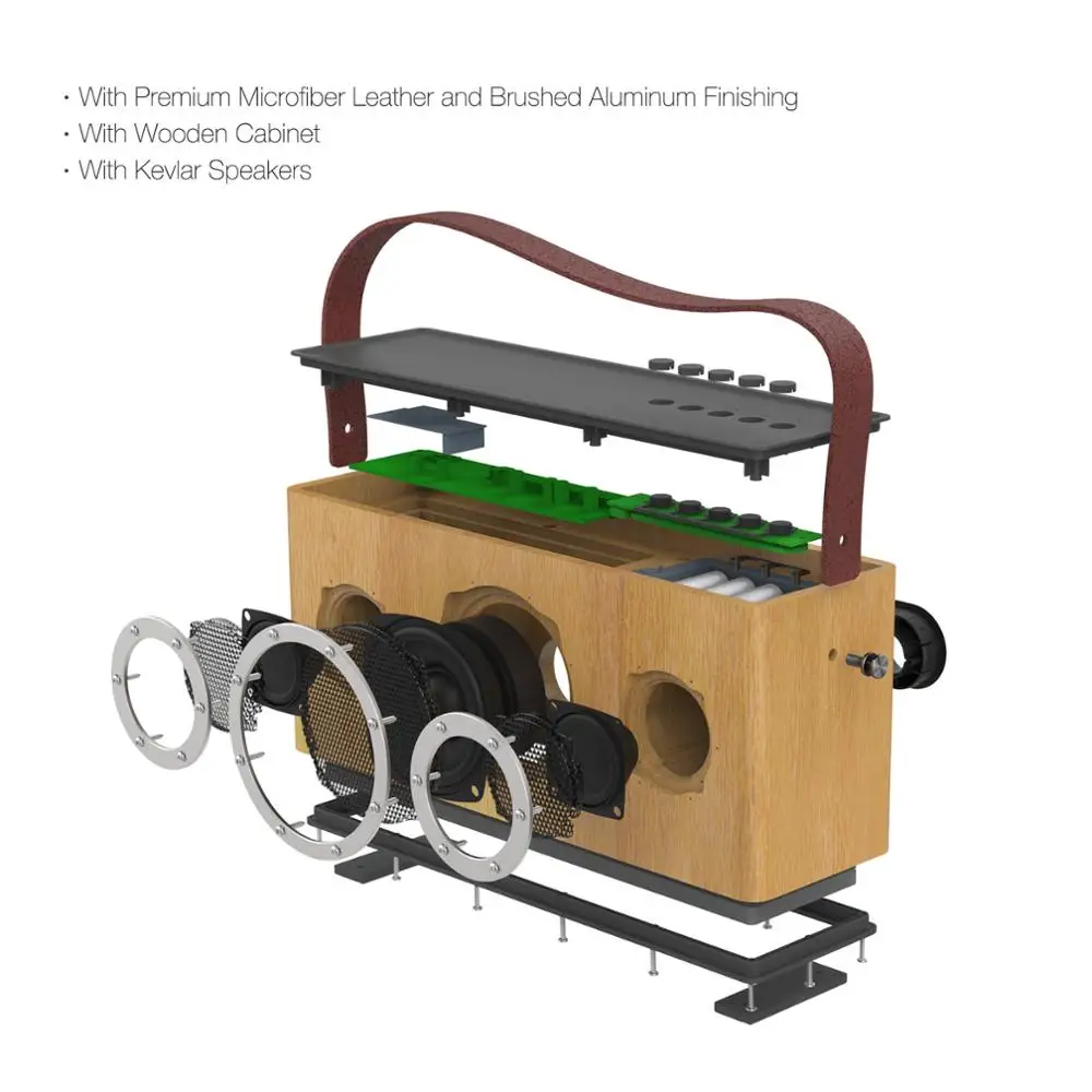 Online GGMM M4 altavoz inalámbrico WiFi altavoz portátil Bluetooth Metro Audio sonido de graves pesados para iOS Android Windows con certificado MFi