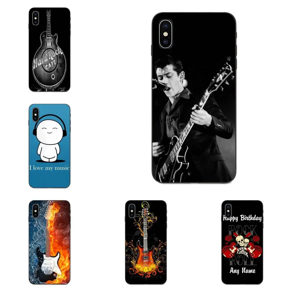 

Ultra Thin Pattern For Xiaomi Redmi Note 3 3S 4 4A 4X 5 5A 6 6A 7 7A K20 Plus Pro S2 Y2 Y3 Rock Music Cool Guitar