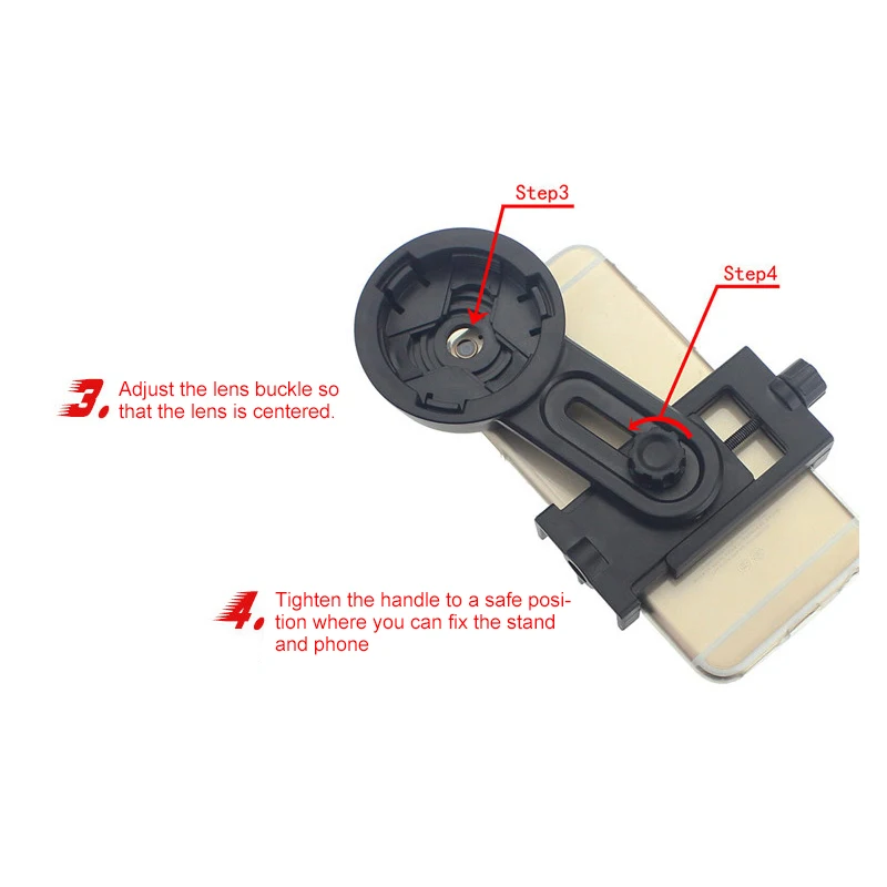 Upgrade Binoculars Telescope Special Accessories Adapter Connector Clip Bracket Fit Mobile Phone for Binocular Holder Watching 5