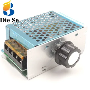 

Adapter AC220V 4000W single-phase Knob Continuously Variable Transformer for Motor Speed Regulator and LED Brightness Control