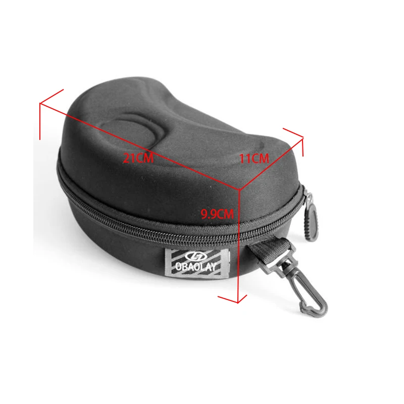 Glasses box Брендовые лыжные очки, двухслойные, UV400, анти-туман, большие Лыжные маски, очки для катания на лыжах, снежные очки для мужчин и женщин, очки для сноуборда - Цвет: Glasses box