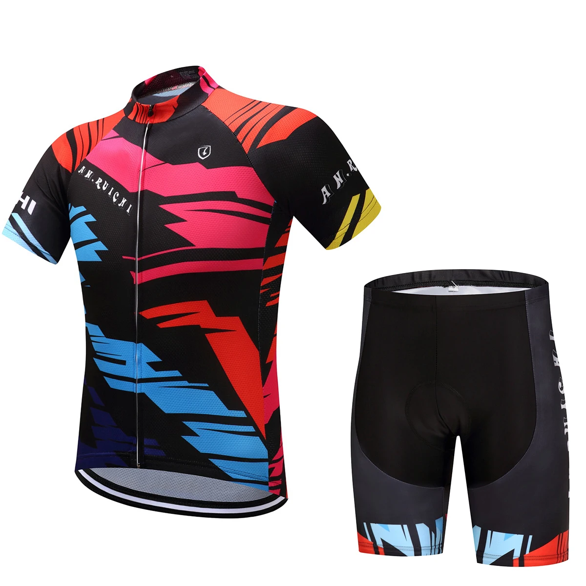 Pro team Raphaful Cycling Jersey Short Sleeve Bicycle Clothing Kit Mtb Triathlon Bike Uniform Maillot Ciclismo Raiders Jersey