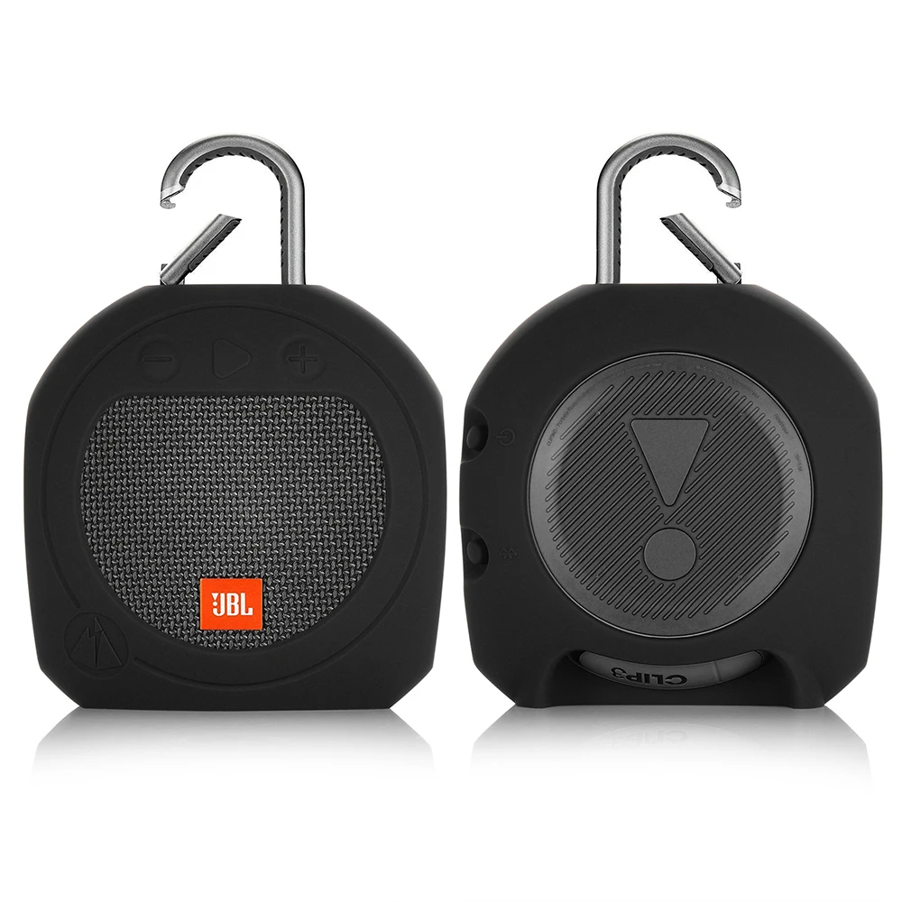 Новейший защитный силиконовый чехол для JBL Clip3 клип 3 Bluetooth динамик открытый противоударный чехол с пряжкой