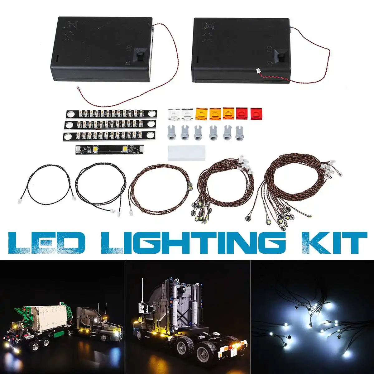 

Led Light Set For Lego Technic 42078 Compatible for Mack AnthBig Truck Building Blocks Bricks Toys
