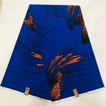 ESEWING Высококачественная африканская вощеная ткань принтом хлопок Анкара швейный материал для платья Анкара восковая Ткань 6 ярдов 07