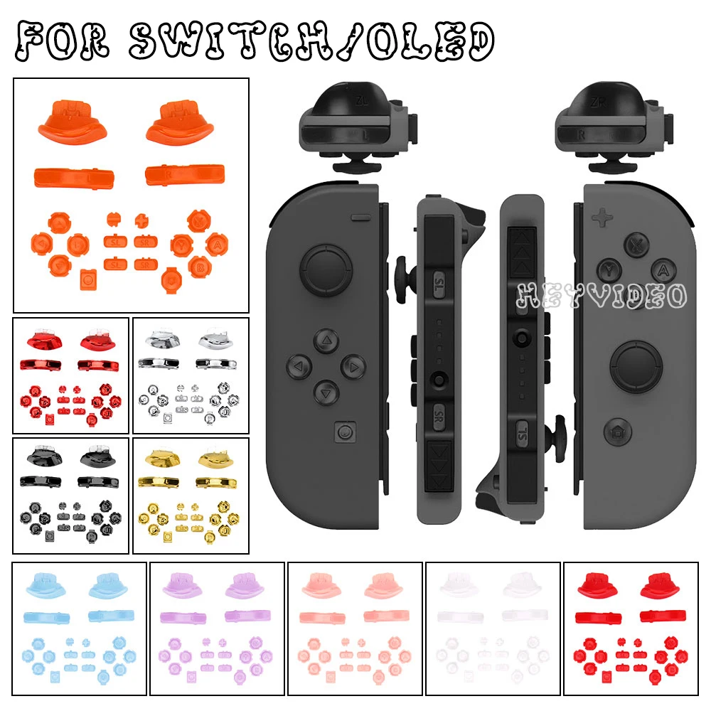 New Design Replacement Abxy Direction Keys For Switch Oled Joycons Sr