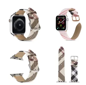 

20pc Leather strap for Apple watch 5 band 44mm 40mm iWatch band 38mm 42mm Genuine Leather Single tour bracelet Apple watch 4 3 2
