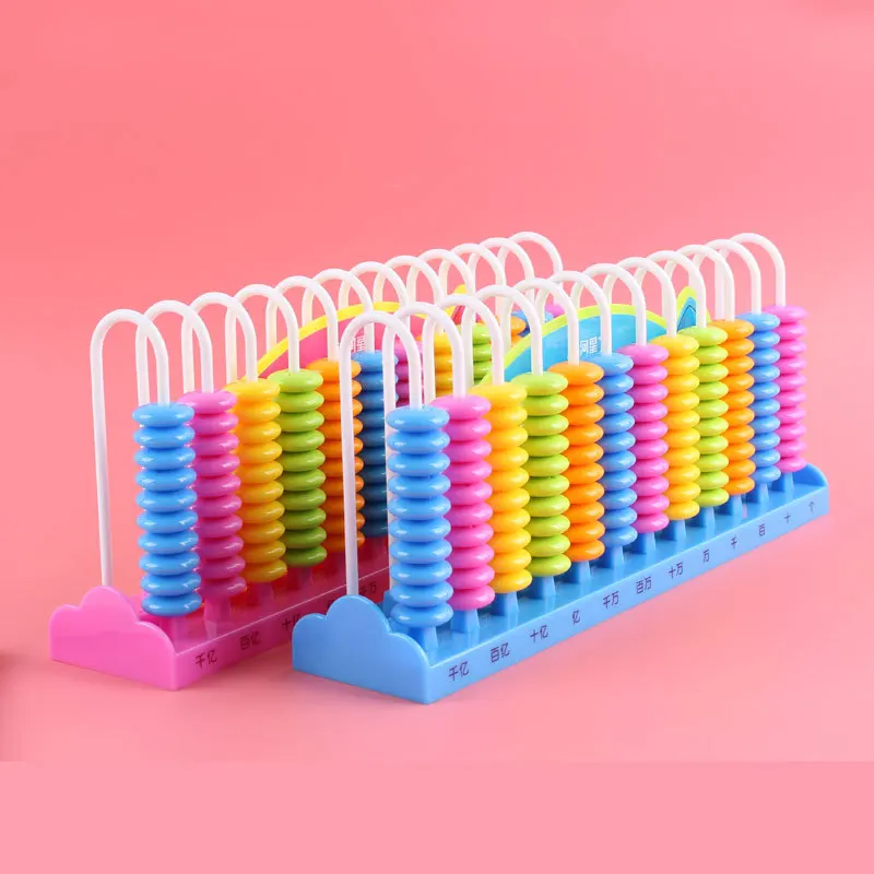 Цветная ракета 12 Скоростей счетчик детей счетчика Abacus детский сад молодых студентов учебные пособия по математике обучающий инструмент