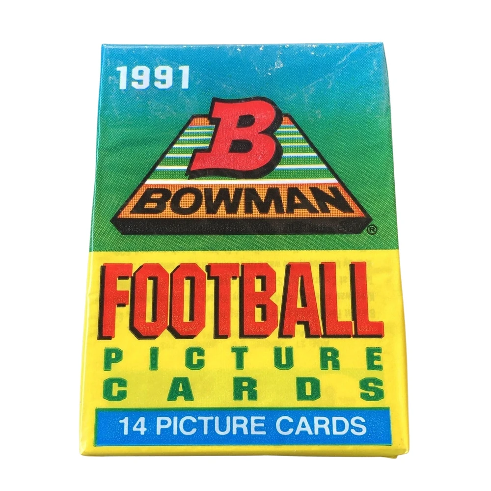 Bowman 1991 NFL Football. Коллекционные карточки американский футбол 14шт |
