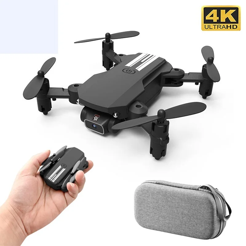 XKJ 2021 Новый мини-Дрон 4K 1080P HD камера Wi-Fi Fpv удержание высоты воздуха черный и серый