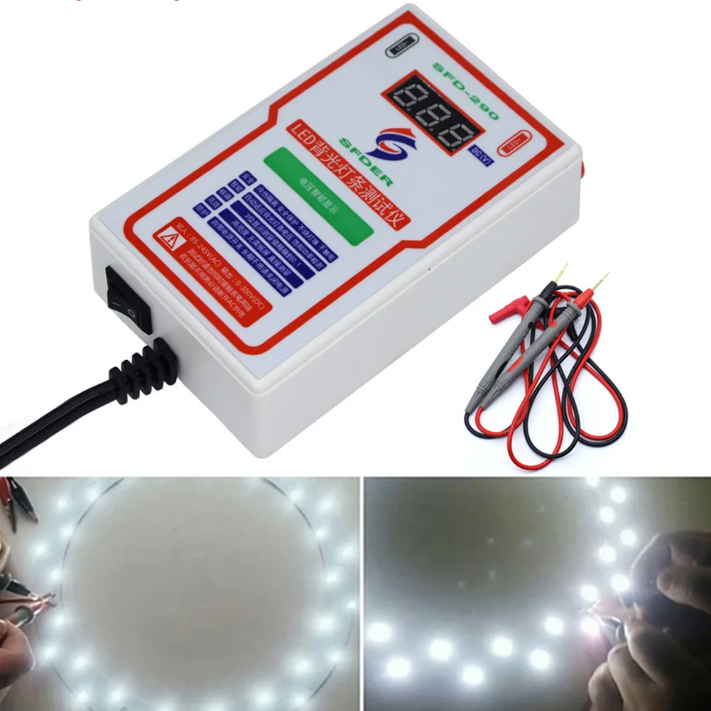 Billig 0 300V Ausgang Genaue Tragbare Haltegriff Reparatur LCD TV Praktische Universal Hintergrundbeleuchtung Tester LED Streifen Perle Mehrzweck Haltbar