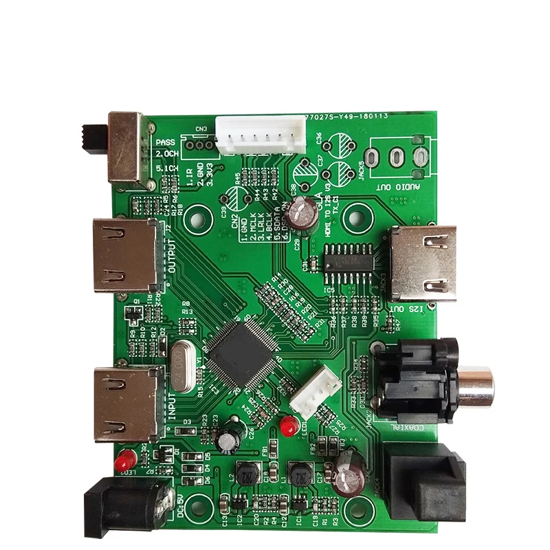 US $29.16 HDMICompatibleMHL To IIS I2S Receiver Board Separate Extract Audio I2SDSDOpticalCoaxial Converter Switch Board T0731