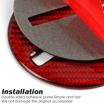 

Trim Steering Wheel Center Cover Decor For Chevrolet Camaro 2016-20 Auto New