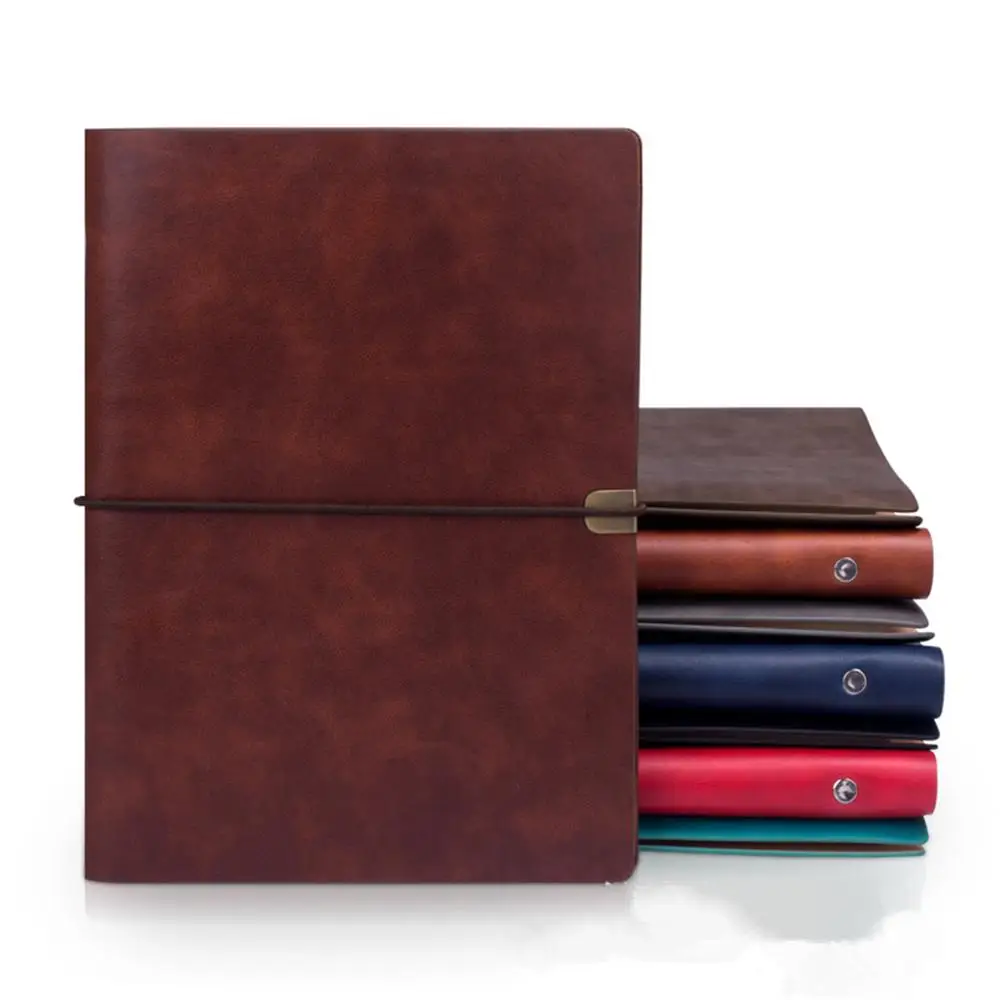 Pu Leather Note Book Cover Spiral Notebook A5 Planner Organizer Notebook Travel Journal Diary 6 Ring Binder Stationery M17F Pu Leather Note Book Cover Spiral Notebook A5 Planner Organizer Notebook Travel Journal Diary 6 Ring Binder Stationery M17F
