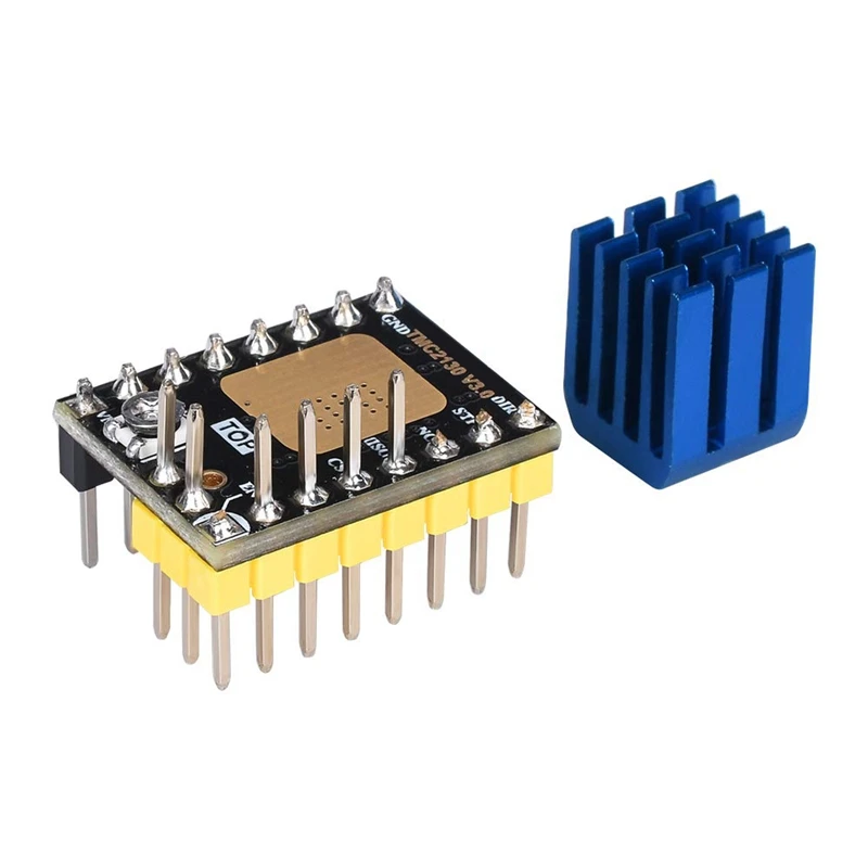 TMC2130 V3.0 шаговый двигатель StepStick бесшумный драйвер с радиатором для 3d принтера плата управления 4 упаковки(SPI
