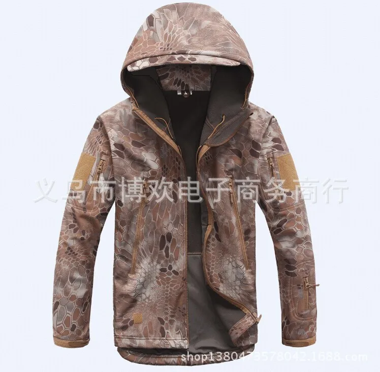 Открытый TAD Sharkskin Stalker мягкий чехол V4. 0 четвертое поколение ветрозащитная водостойкая Мужская штурмовая куртка