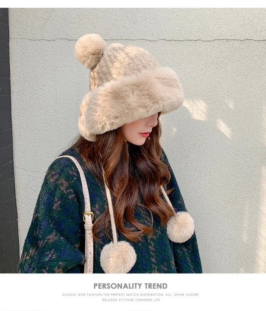 Pom Pon Eco-pelliccia per cappelli - COLORATI - Calore di Lana