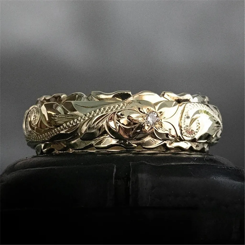 Elegant Trendy Stainless Steel Rose Gold Color Love Ring for Women Men Couple CZ Crystal Rings Luxury Brand Jewelry Wedding Gift | Украшения