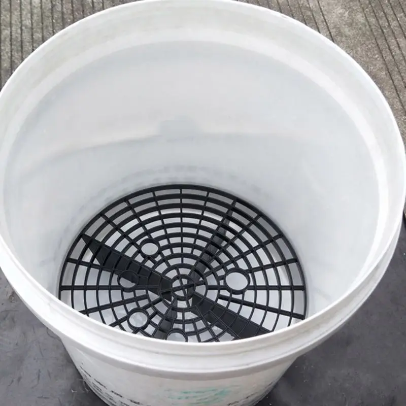 Lavagem de Carro Filtro de Areia Cyclone Sujeira Armadilha Isolamento Balde Líquido Inserção Automóvel 3 de areia isolamento balde líquido inserção automóvel