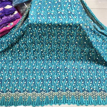 

Latest Cotton fabric African Nigerian Dry Lace Fabric 5YARDS/PC High Quality dubai fabric For Everyone Daily Cloths Sew 16L81806