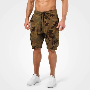 

New Fashion Summer Men Cargo Shorts Hot Sale Cotton Casual Cool Camouflage Men Short Pants Clothing Comfortable Camo Men Shorts