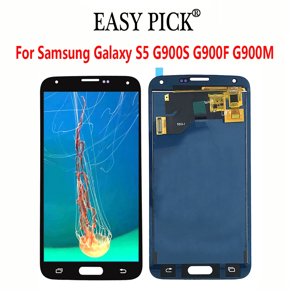 

For Samsung Galaxy S5 G900S G900F G900M G900K G900LG900A G900T G900V LCD Display Touch Screen Digitizer Assembly