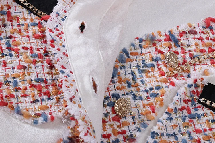 Твидовая шелковая блузка, белые офисные женские топы, высокое качество, женские рубашки с длинным рукавом, v-образный вырез, винтажные блузки из чистого шелка, весенние bluzki