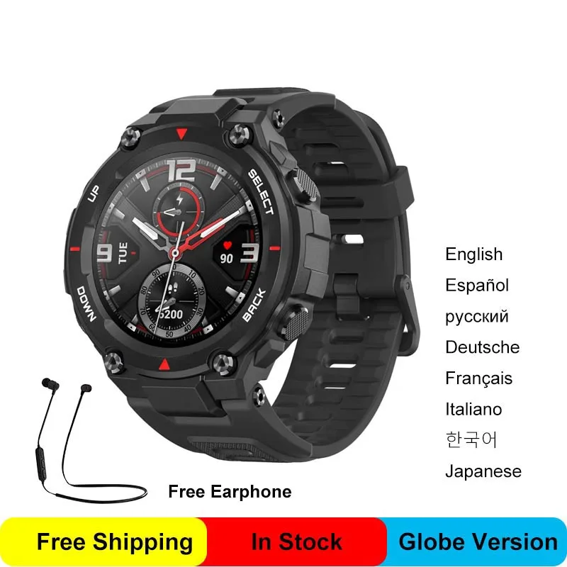 Amazfit Smart Watch Huami T-rex Smartwatch AMOLED Screen Men Women Wearable Sport Smart Watches Globe Version 100% Original
