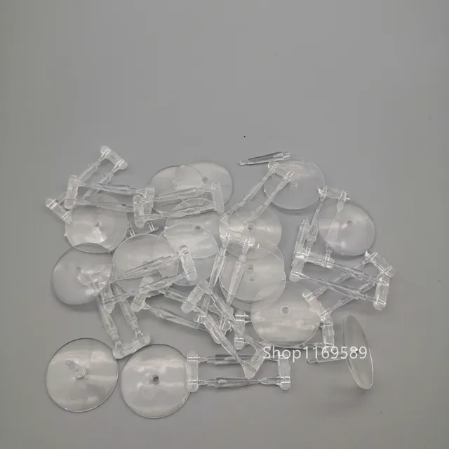 Lot Of 20PCS 32mm Round Transparent Flight Stand For Miniature Wargames Table Games
