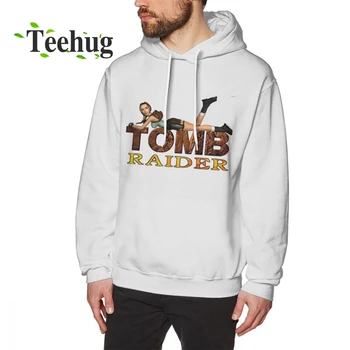 

Tomb Raider Hoodies For Male Cartoon Tee Cotton Hot slae sweatshirt Plus size New Arrival