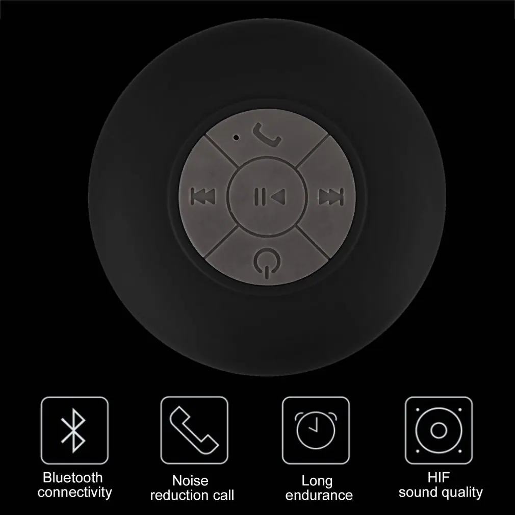 Мини Беспроводная Bluetooth колонка, портативная Водонепроницаемая душевая Колонка для телефона, MP3, Bluetooth приемник,, автомобильная колонка