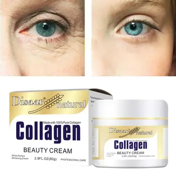 

1PC Power Collagen 80g Collagen Firming Cream Skin Care Deep Moisturizing WhiteNing Tight Anti-Wrinkle Cream