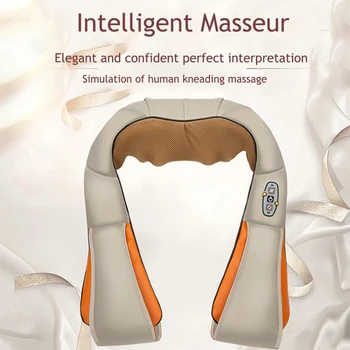 

Cervical vertebra massager Infrared heating massager Body relaxation Massage shawl Knead and massage the shawl