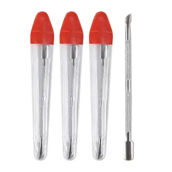 

Manicure Tools Stainless Steel Double Head Size Steel Push Manicure Knife Nail Picking Dead Skin Push