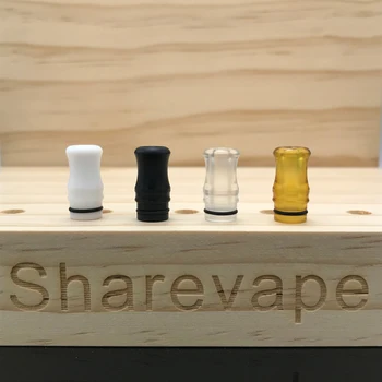 

3PCs/lot Dvarw MTL Drip Tip dvarw fl drip tip 510 MTL Drip Tip PEI Vape Mouthpiece
