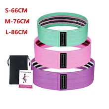 S-L Новая прочная хип кольцевая полоса Йога противоскользящая спортивная резиновая лента упражнения плетеная эластичная лента подтяжка бедра