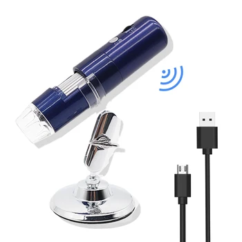 

Wireless digital microscope handheld USB high-definition inspection camera, with stand