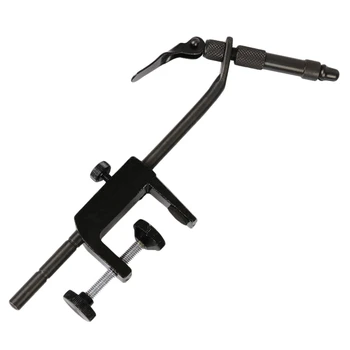 

1Pcs Matte Black Iron Rotary C-Clamp Fly Tying Vise Fly Tying Fishing Beginner Travellers Fly Hook Tool
