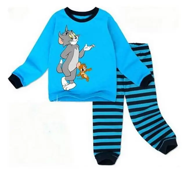 Г. Осенне-зимние пижамы для маленьких мальчиков и девочек, костюмы милые пижамы для девочек детские пижамы для девочек, пижамы с героями мультфильмов, комплект одежды для детей - Цвет: STYLE 28