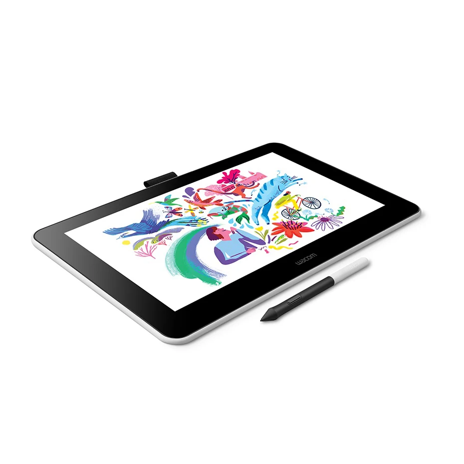

Wacom One DTC133 Digital Drawing Tablet with Screen, 13.3 Inch Graphics Display for Art and Animation Beginners