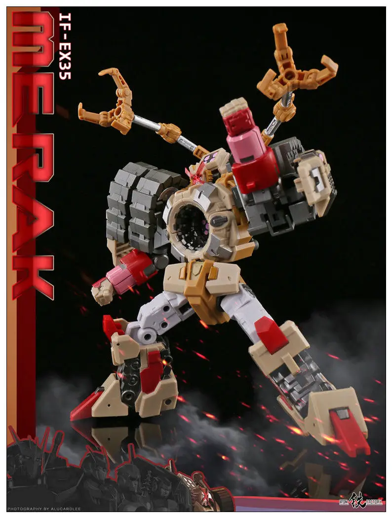 

Transformation IronFactory IF EX-35 Spirits of The D.E.C Merak mini toy