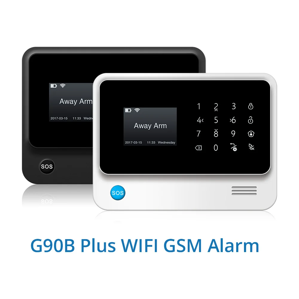 G90B plus WiFi GSM GPRS SMS беспроводная домашняя система охранной сигнализации Вспышка