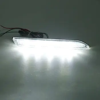 

2Pcs LED Tail Braking Lamp Brake Rear Bumper Reflector Warning Stop Light for toyota Camry 2009 2012 Innova/ISF/GX470/RX300 28GC