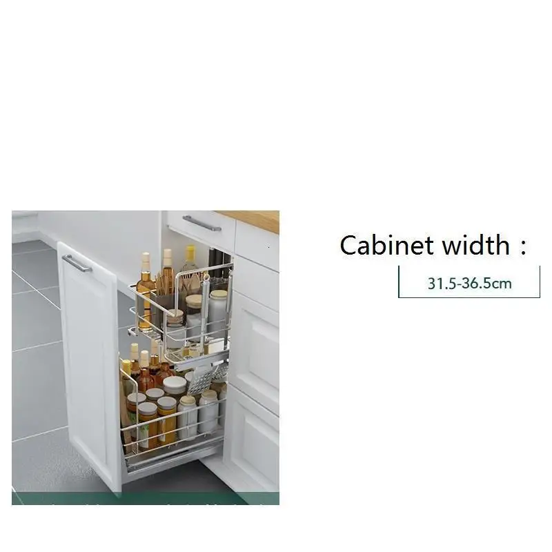 Number 5 Cosina Armario De Cocina Despensa Mutfak Kuchnia органайзер для кладовки из нержавеющей стали кухонная стойка Cozinha кухонный шкаф корзина - Цвет: Number 5