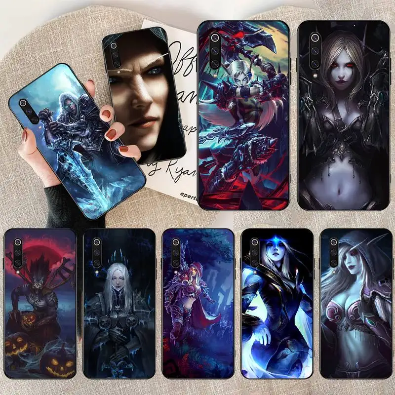 NBDRUICAI World of Warcraft мягкий силиконовый черный чехол для телефона Redmi Note 8 8A 7 6 6A 5 5A 4 4X 4A