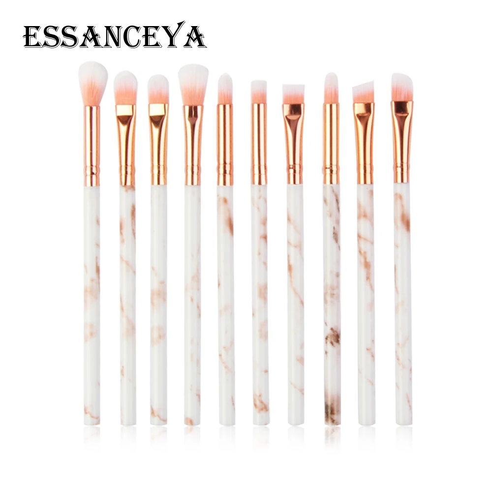 ESSANCEYA кистей для макияжа 7/10 шт. многофункциональный макияж, основа, тени для век набор кистей мини кисти с косметическим кисточки в сумке инструменты