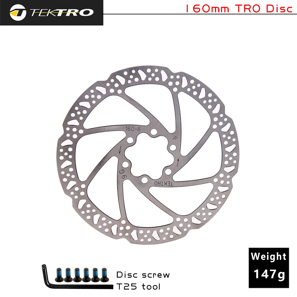 Tektro-油圧式自転車ディスクブレーキディスク,ローター160/180