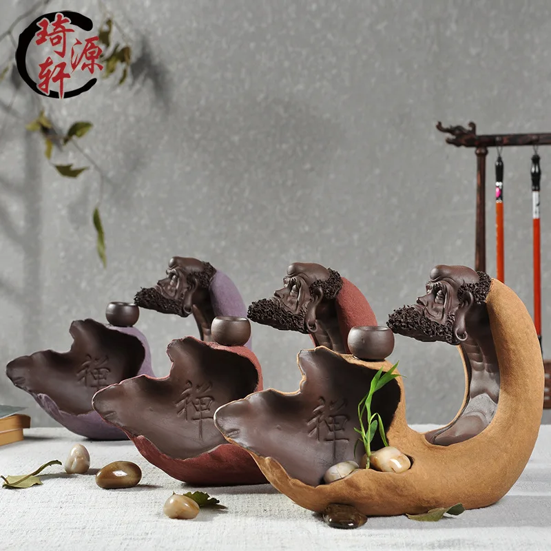 

Encens Aromaterapia Wholesale And Zen The Moon Back In Dharma Incense Burner Water Modelling Handicraft Furnishing Articles