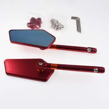 

CB400 Huang Long 600msx125 Small Monster Motorcycle Modified CNC Rearview Mirror Electric Motorcycle Reflector Rearview Mirror