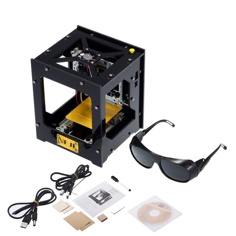 

Hot New 300mW Mini USB Laser Engraver Printer Carver Automatic DIY Engraving Machine Off-line Operation with Protective Glasses